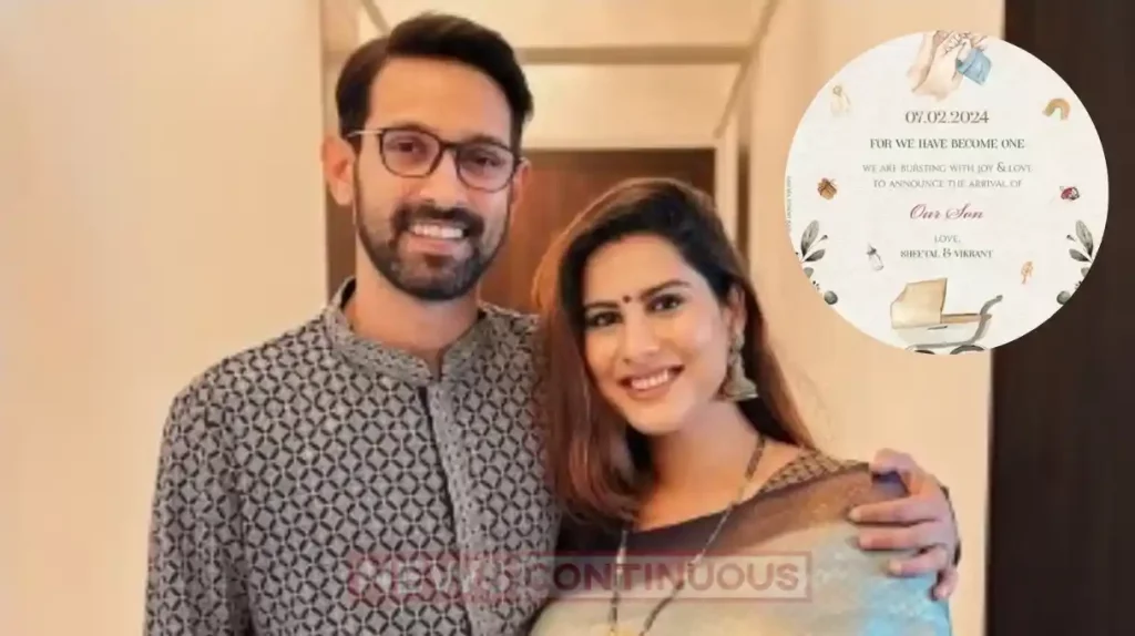 vikrant massey and sheetal thakur became parents actor share this information