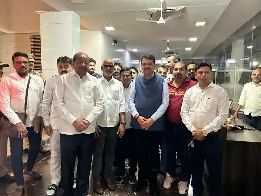 BJP candidates list Deputy CM Devendra Fadnavis Meet MP Gopal Shetty