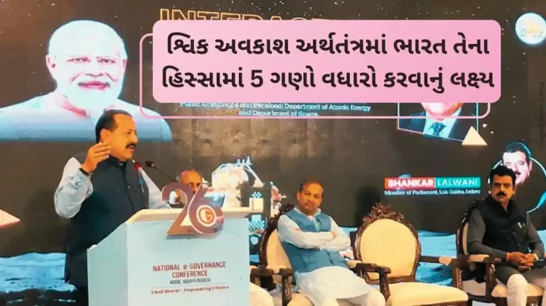 Global Space Economy Share India targets 5-fold rise in share of global space economy Space minister