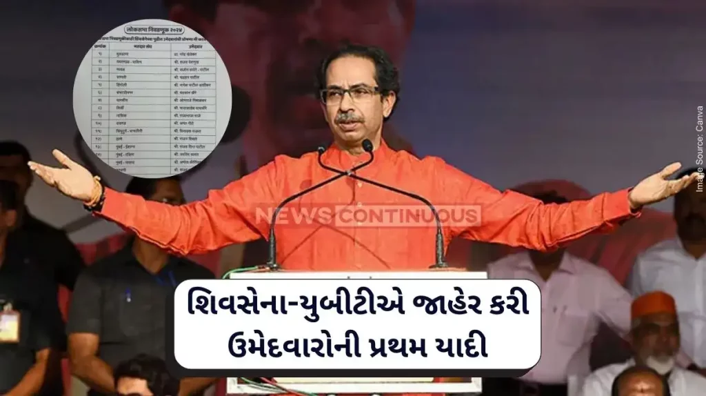 LS Polls Shiv Sena (UBT) Releases First List Of 16 Candidates In Maharashtra