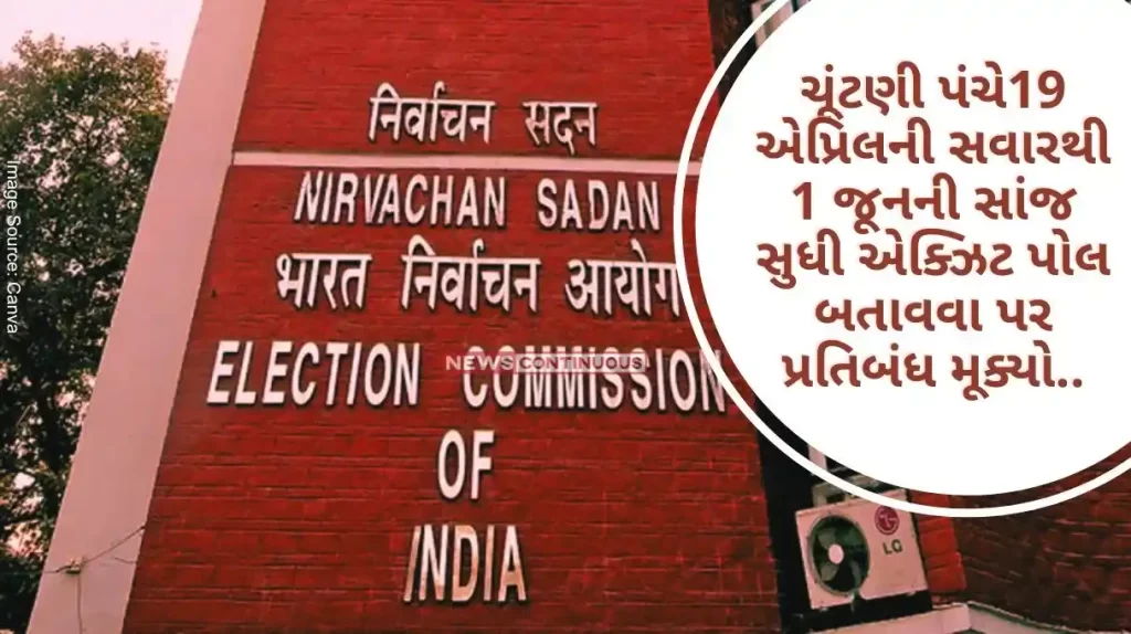 Lok Sabha Elections 2024 The Election Commission banned the display of exit polls from the morning of April 19 to the evening of June 1