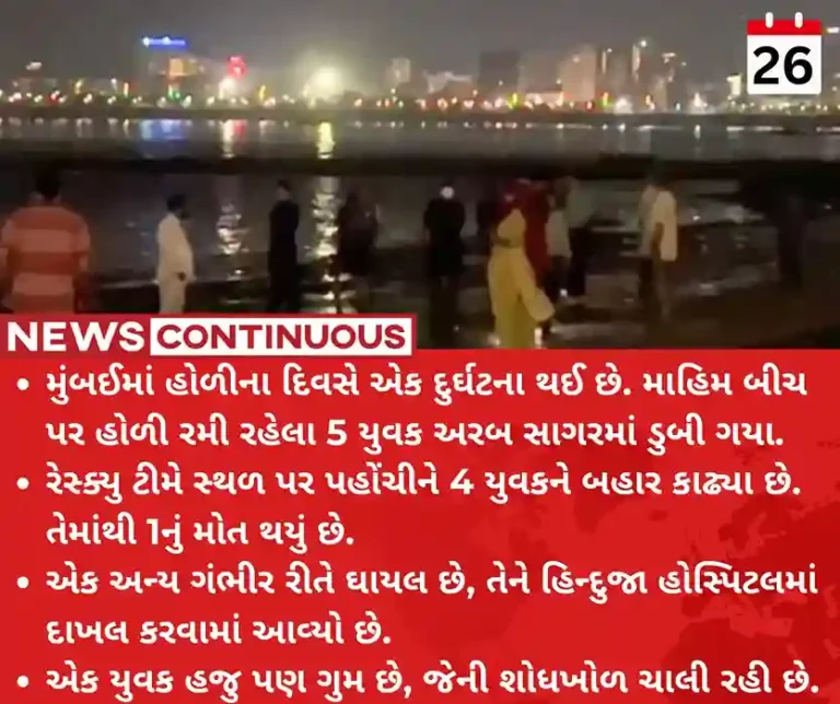 Mumbai One Dead, Another Missing After Drowning Incident At Mumbais Mahim Beach; Rescue Ops Halte