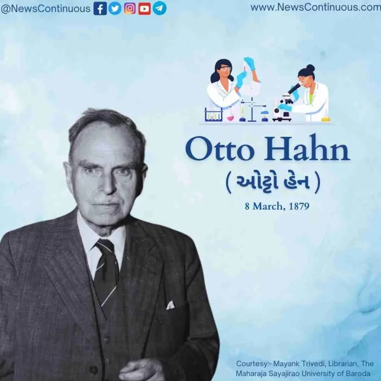 Otto Hahn Born on 8 March 1879, Otto Hahn was a German chemist who pioneered the fields of radioactivity and radiochemistry.