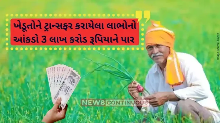 PM KISAN PM KISAN benefits worth over Rs 3 lakh crore transferred to farmers so far