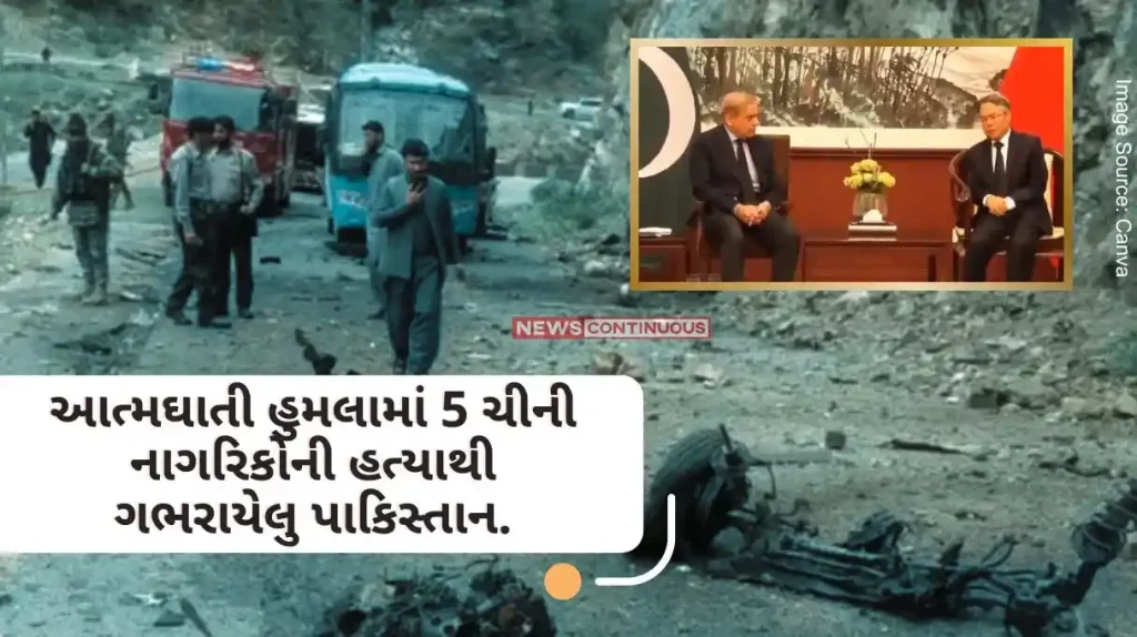 Pakistan Suicide Attack Terrified by the killing of 5 Chinese citizens in Pakistan, Shahbaz Sharif ran to the Chinese embassy.