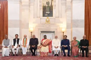 President Droupadi Murmu presented the Bharat Ratna