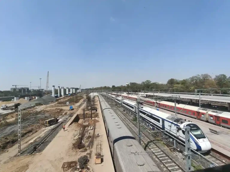 Railway Station Sabarmati railway station being redeveloped to provide world class amenities