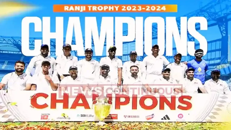 Ranji Trophy 2024 Final Mumbai end eight-year drought, clinch 42nd Ranji Trophy title