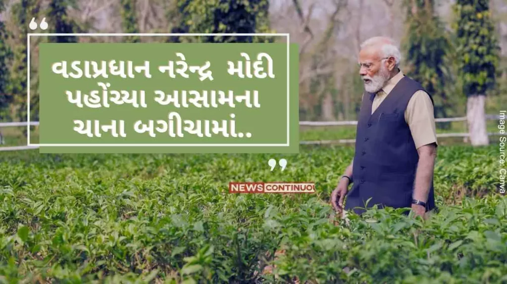 The Prime Minister appreciated the tea garden community of Assam for their hard work