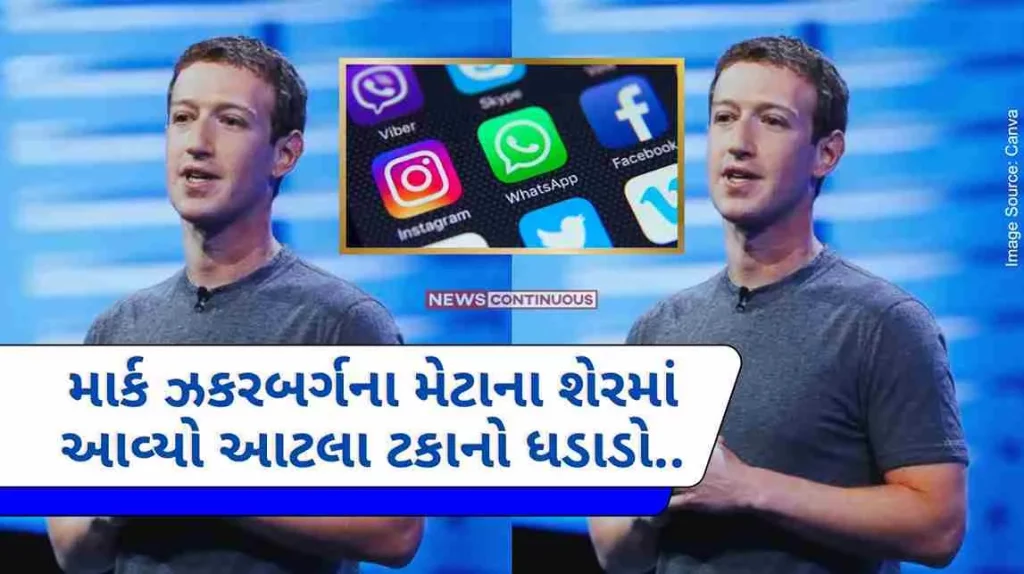 With Facebook and Instagram down, Mark Zuckerberg's Meta shares crashed by so much.. Know how much rupees were lost
