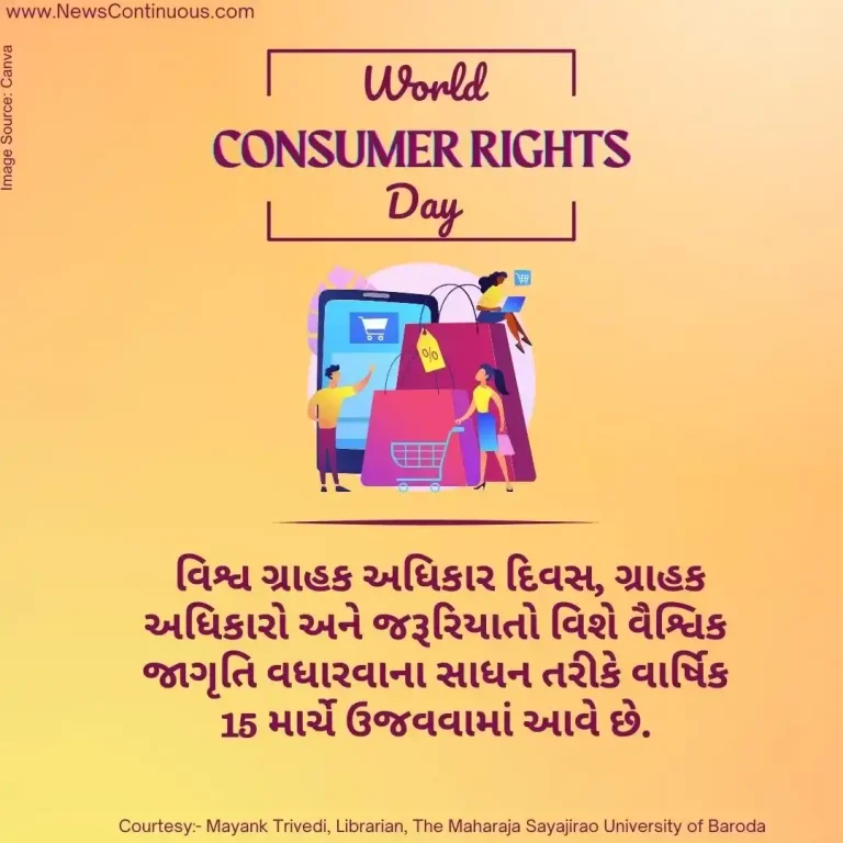 World Consumer Rights Day Celebrated annually on March 15 to raise global awareness of consumer rights and needs.