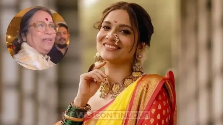 ankita lokhande mother in law talk about her on veer savarkar special screening ankita lokhande mother in law talk about her on veer savarkar special screening