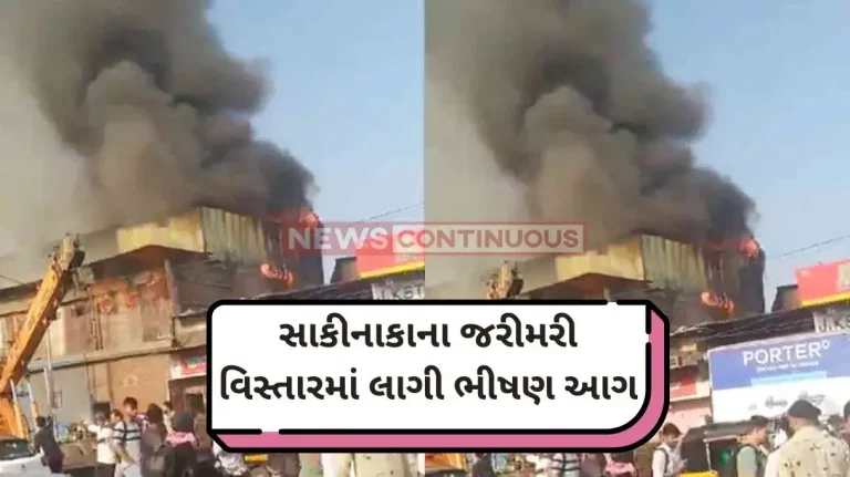 Mumbai fire : Fire at Sakinaka in Mumbai, Traffic Disrupted