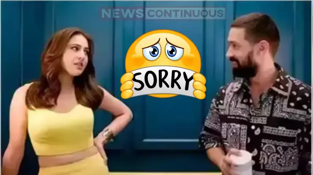 vikrant massey revealed he apologised to sara ali khan