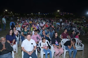 100 drones in the skies of Ahmedabad sent a voting awareness message