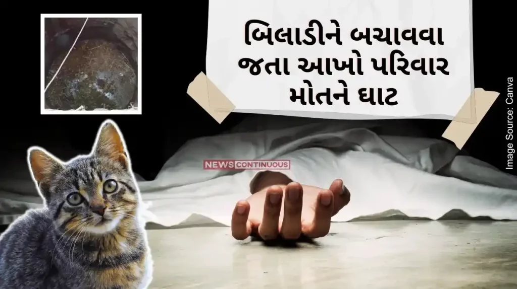 Ahmednagar Whole family died while trying to save a cat, five died due to suffocation in a biogas pit in the city..