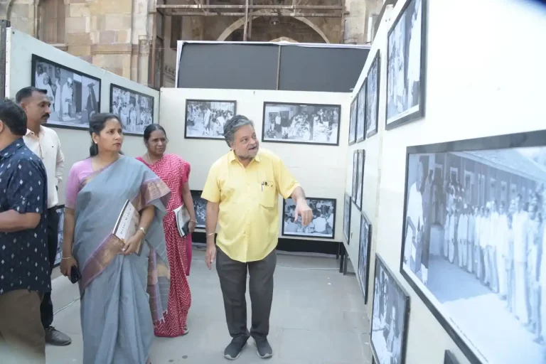 Chief Electoral Officer Mrs. P. Bharti inaugurated the exhibition organized on the theme 'Electoral History of Gujarat'
