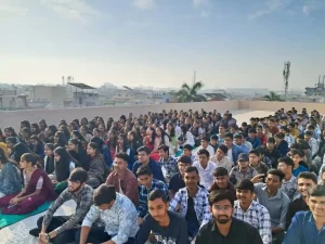 Ex-students above 18 years of age in secondary, higher secondary schools of Ahmedabad city took oath of Invariable Voting