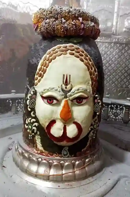 Hanuman Jayanti 2024 Hanuman Jayanti Ujjain Baba Mahakal Decorated Form Of Hanuman Ji In Bhasma Aarti.