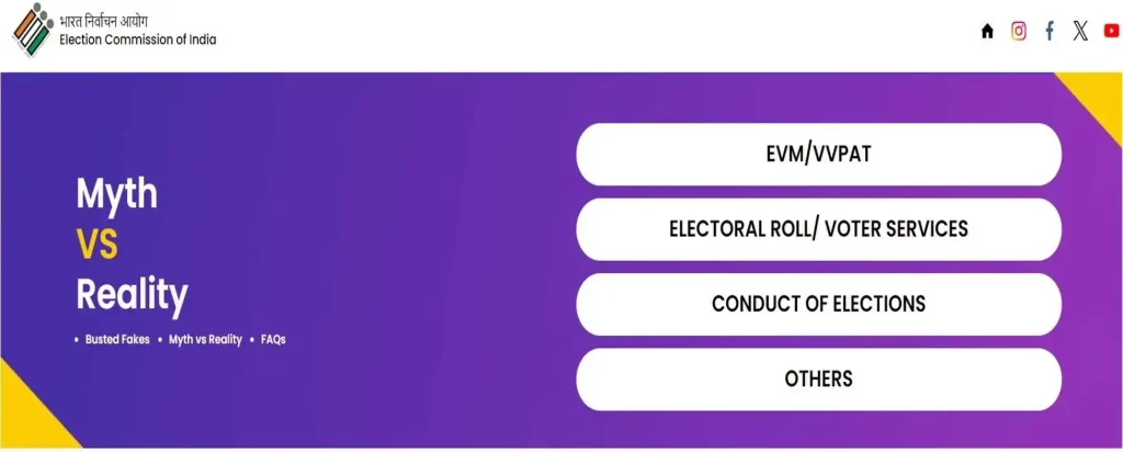 LS polls EC launches 'Myth vs Reality Register' to combat misinformation