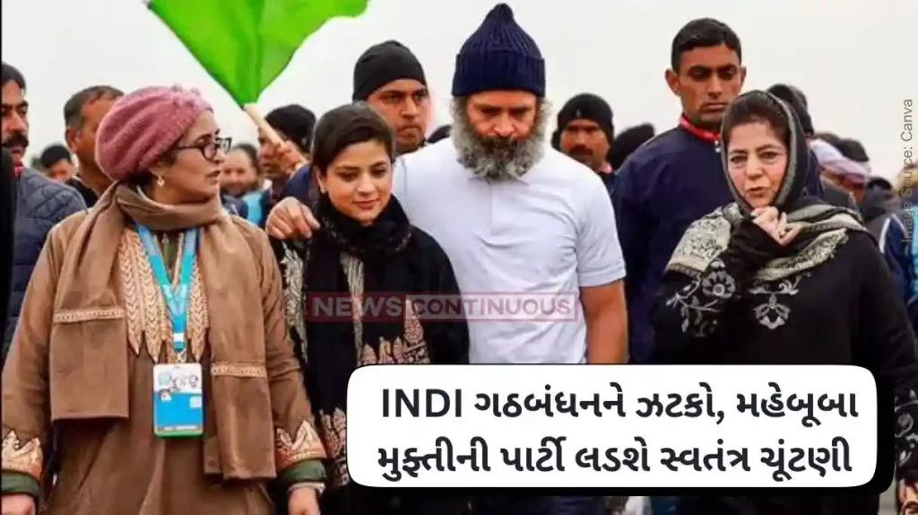 Lok Sabha Election End of INDIA bloc on cards in Kashmir, Mehbooba Mufti's PDP to contest valley's 3 LS seats