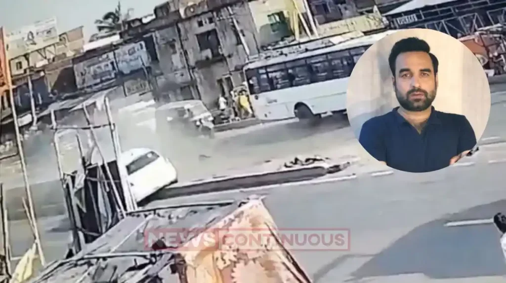 Pankaj tripathi brother in law died in a road accident cctv footage video goes viral