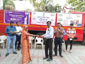 Voting awareness program conducted by Central Communications Bureau