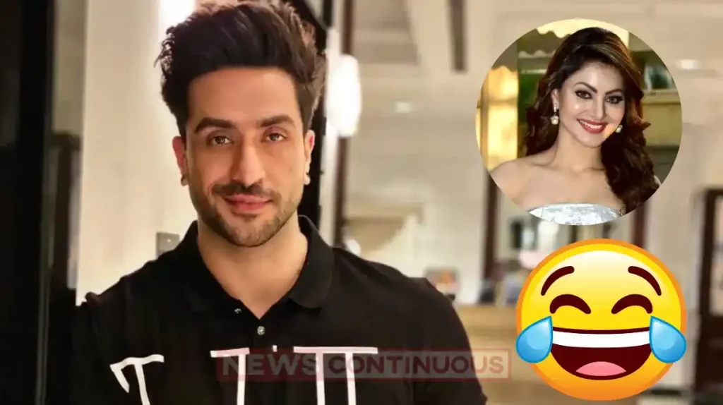 aly goni mimicking of actress urvashi rautela actor fun video goes viral