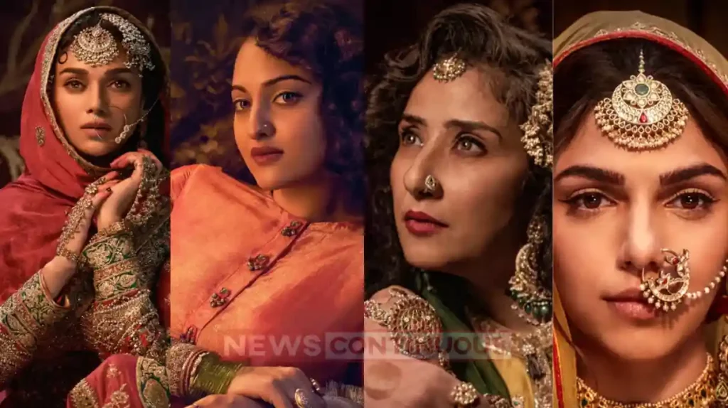 heeramandi 300 outfits designed exclusively for manisha koirala sonakshi sinha