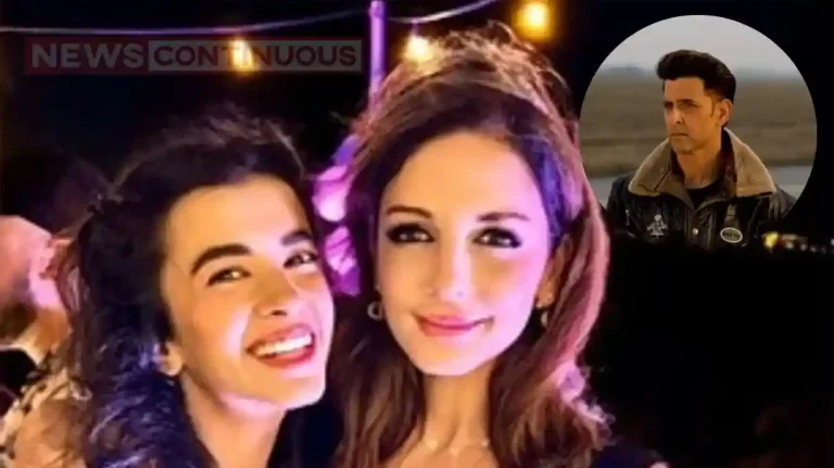 hrithik roshan girlfriend saba azad poses with his ex wife sussanne khan