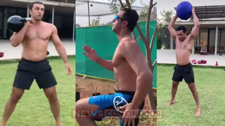 ranbir kapoor training for ramayana doing hardcore exercise