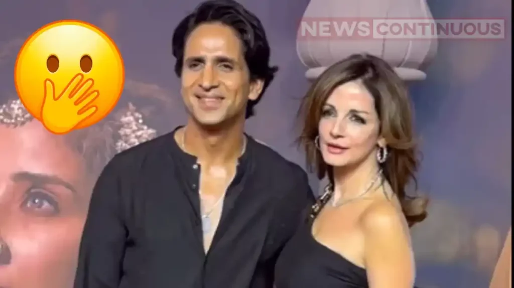 sussanne khan has oops moment after short skirt flies up at heeramandi screening