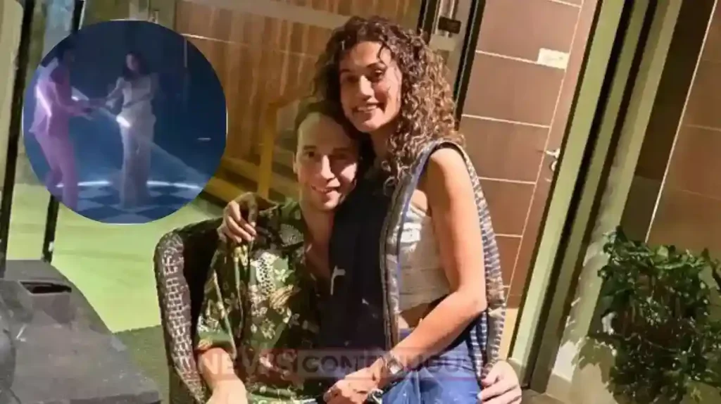 taapsee pannu mathias boe dance video from sangeet ceremony