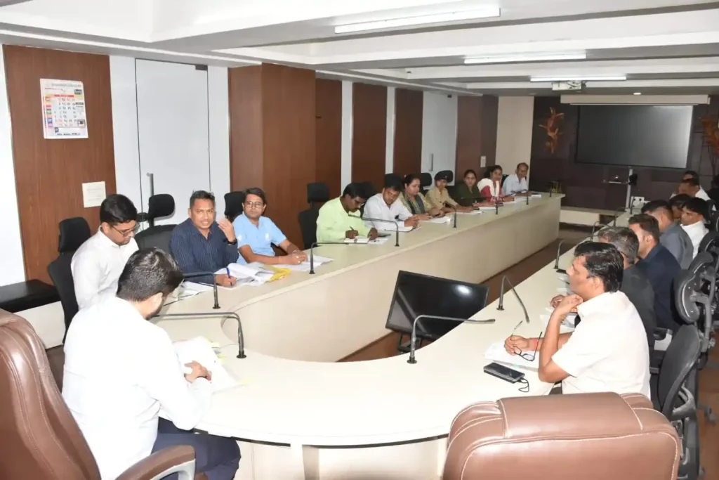 A meeting of the Child Labor Task Force Committee was held under the chairmanship of Surat District Collector Dr. Saurabh Pardhi.