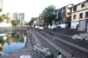 BMC starts Restoration of Historical Banganga restoration. Here are pics