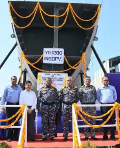 Construction of the first Next Generation Offshore Patrol Vessel (X-GSL) formally commenced on May 03, 2024 at Goa Shipyard Limited