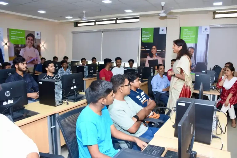 German language training started in Prabodhini, an initiative of Maharashtra Skill Development Minister Mangal Prabhat Lodha.