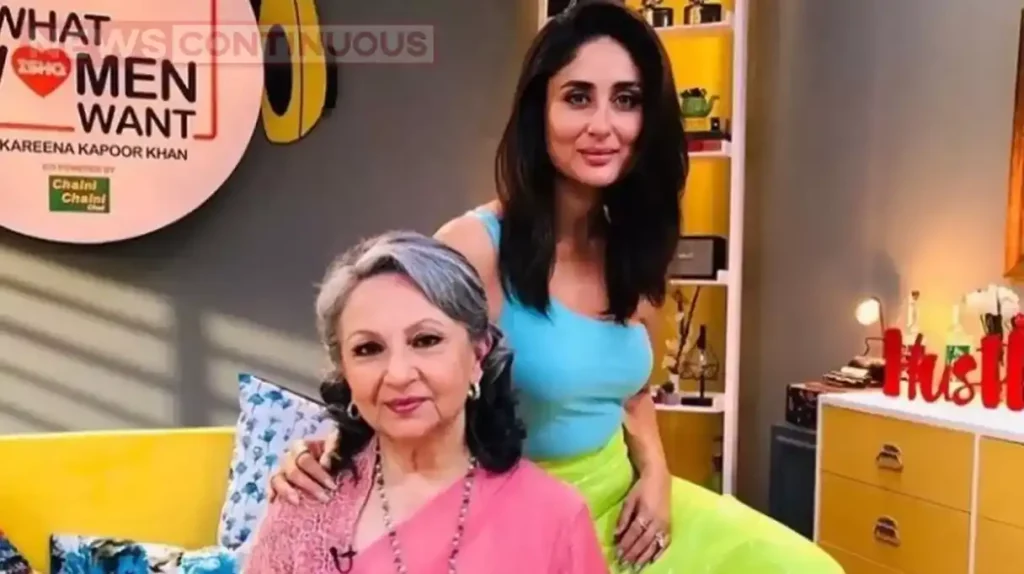 Kareena kapoor shoot first ad with mother in law sharmila tagore