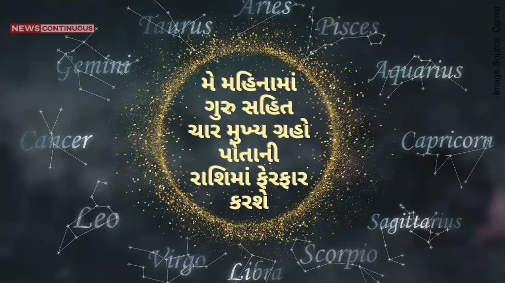 May Horoscope In the month of May, four major planets including Jupiter will change their zodiac signs, the natives of these zodiac signs will get huge benefits...