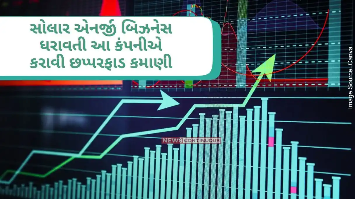 Multibagger Stock This company with a solar energy business has made staggering earnings, has given a return of more than 137000 percent in four years..