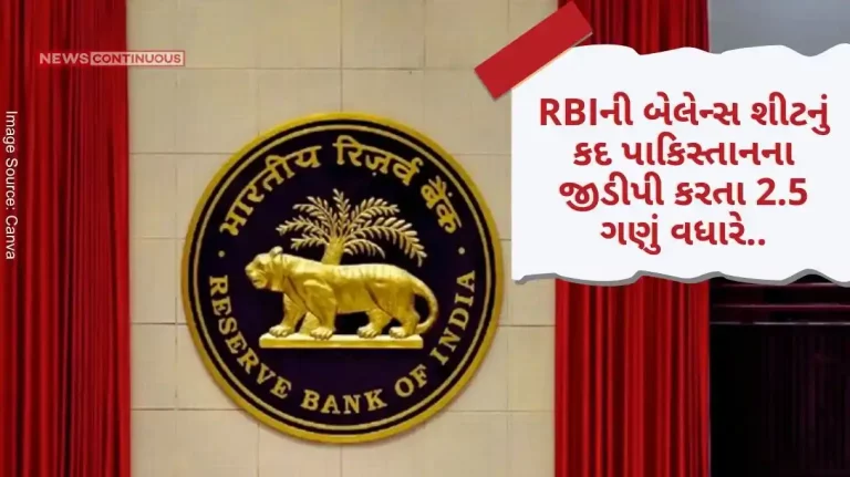 RBI Balance Sheet Rich 2.5 times more than RBI Pakistan's GDP, know who has how much wealth..