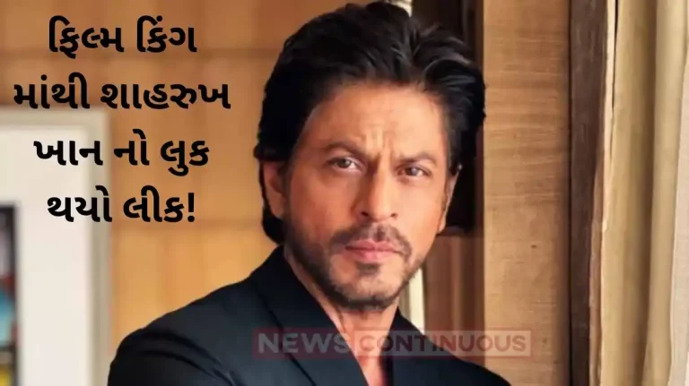 Shahrukh khan salt and pepper look leak from his movie king