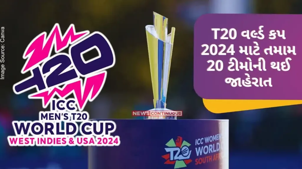 T20 World Cup 2024 All 20 Teams Announced for T20 World Cup 2024, Check Here All Team Squad and Players List...