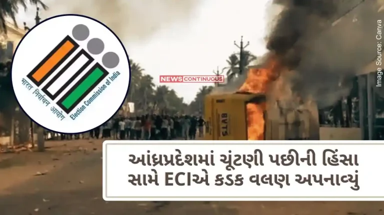 The ECI took a tough stand against the post-election violence in Andhra Pradesh