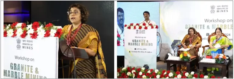 The Ministry of Mines organized a workshop on Granite and Marble Mining in Bengaluru The Ministry of Mines organized a workshop on Granite and Marble Mining in Bengaluru