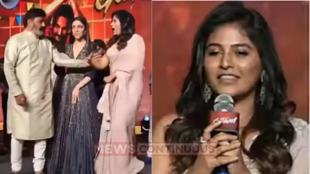 anjali reacts to viral nandamuri balakrishna pushing video