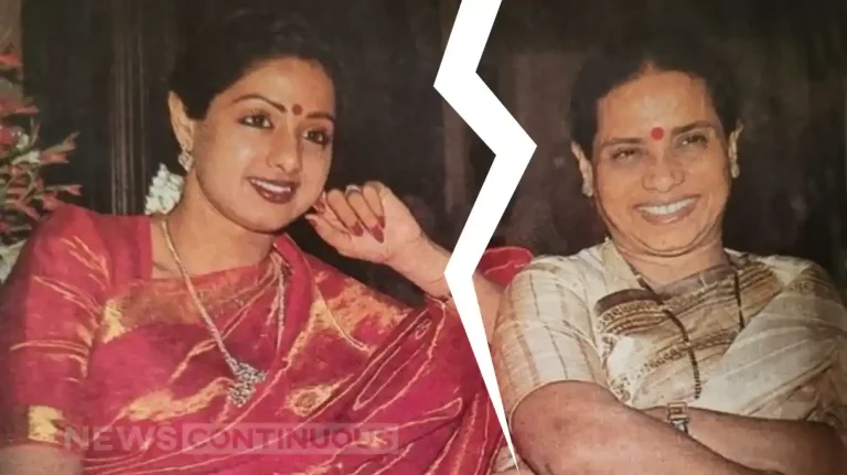 sridevi relations with sister srilatha was very complicated