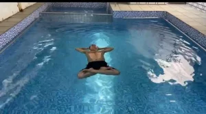 A unique celebration of Yoga Day by the youth of Surat through 'Aqua Yoga', yoga in water
