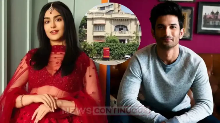 Adah sharma shifted to sushant singh rajput flat and share her experience