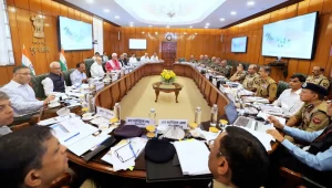 Amit Shah chaired a high-level meeting to review security and logistics arrangements for Shri Amarnathji Yatra in New Delhi.